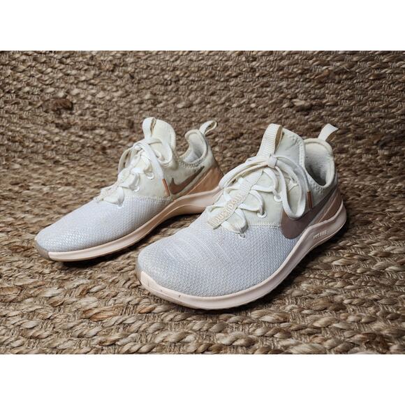 Nike Free TR 8 Premium Women's Sail Bronze Size 7 CD9562-198 Training Shoes - Picture 5 of 12